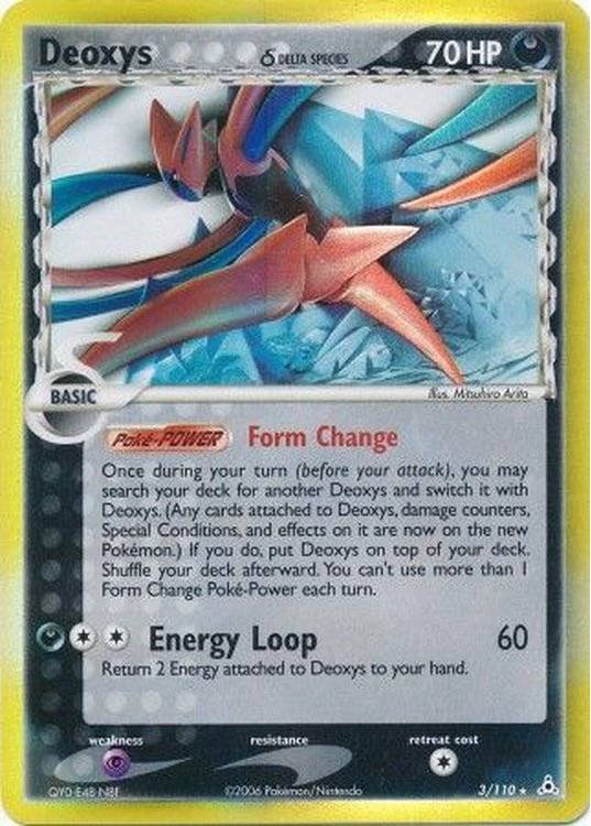 Deoxys δ - 3/110 (Holo) - Let Brugt (LP).