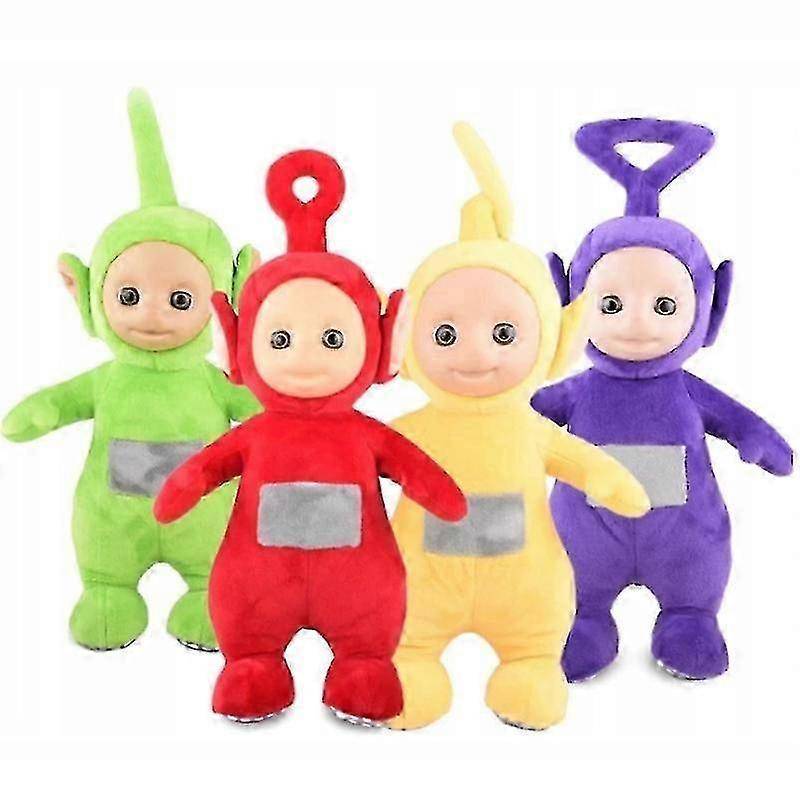 Gosedjur Teletubbies Set med 4 Stora 30 cm p