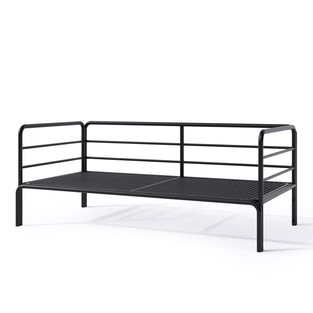 Soffa för trädgård 150 cm grafit VELUCCI