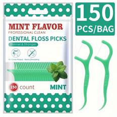 TEMU Floss Stick And Original Dental Floss Stick - 2 Styles -300/150/50pcs Specifications - Cleaning Interdental Tools