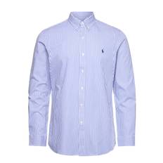 Polo Ralph Lauren Slim Fit Striped Stretch Poplin Shirt Blå
