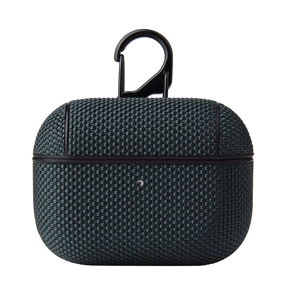 För airpods pro hörlursfodral vattentätt nylontyg skyddsfodral för apple air pods pro bluetooth trådlös laddningsbox - 04