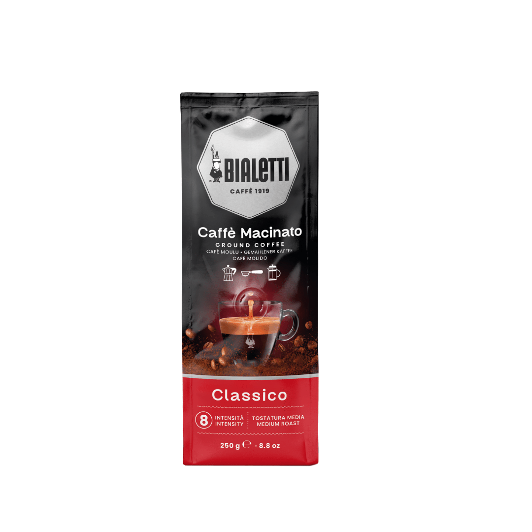 Bialetti Omni Ground Coffee - 6 Bag (6 x 250g) / Intenso (6 Bag (6 x 250g))