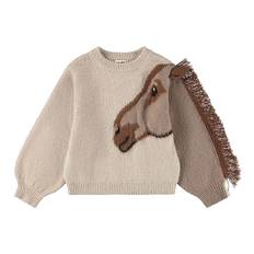 Molo Tröja - Stickad - Gisela - Horse Sticka - Molo - 9-10 år (134-140) - Tröja