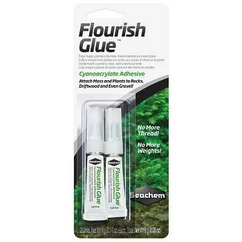 Flourish Glue Cyanoacrylate lim 2x4g, Seachem