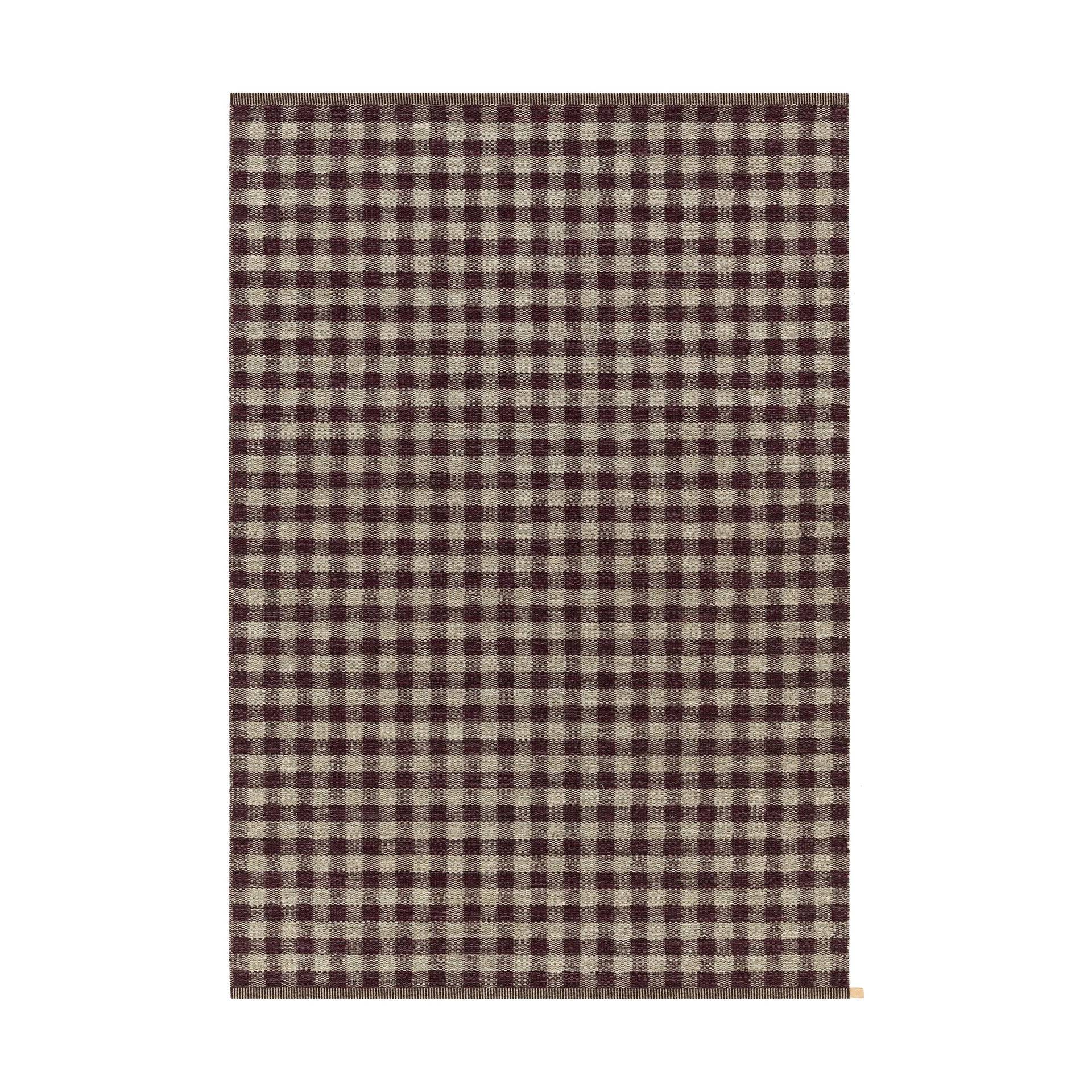 Kasthall Vichy tæppe 85x240 cm Cassis 681.