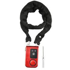 Y797G Waterproof Smart Bluetooth Bicycle Chain Lock Anti Theft Smartphone Control Lock Red
