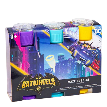 Batwheels Maze Bubbles med Labyrint – 3 st.