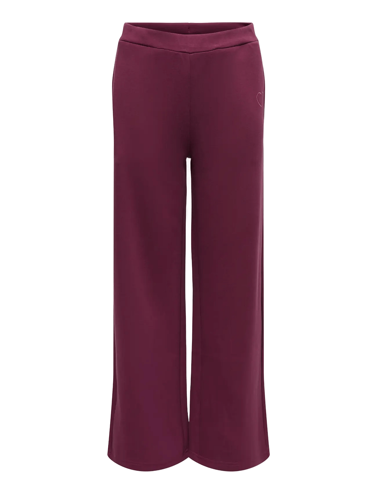 KIDS ONLY Kogada-Nella Heart Pant Fr Swt Noos | Burgundy | 134
