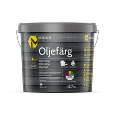 Oljefärg Halvmatt Midun