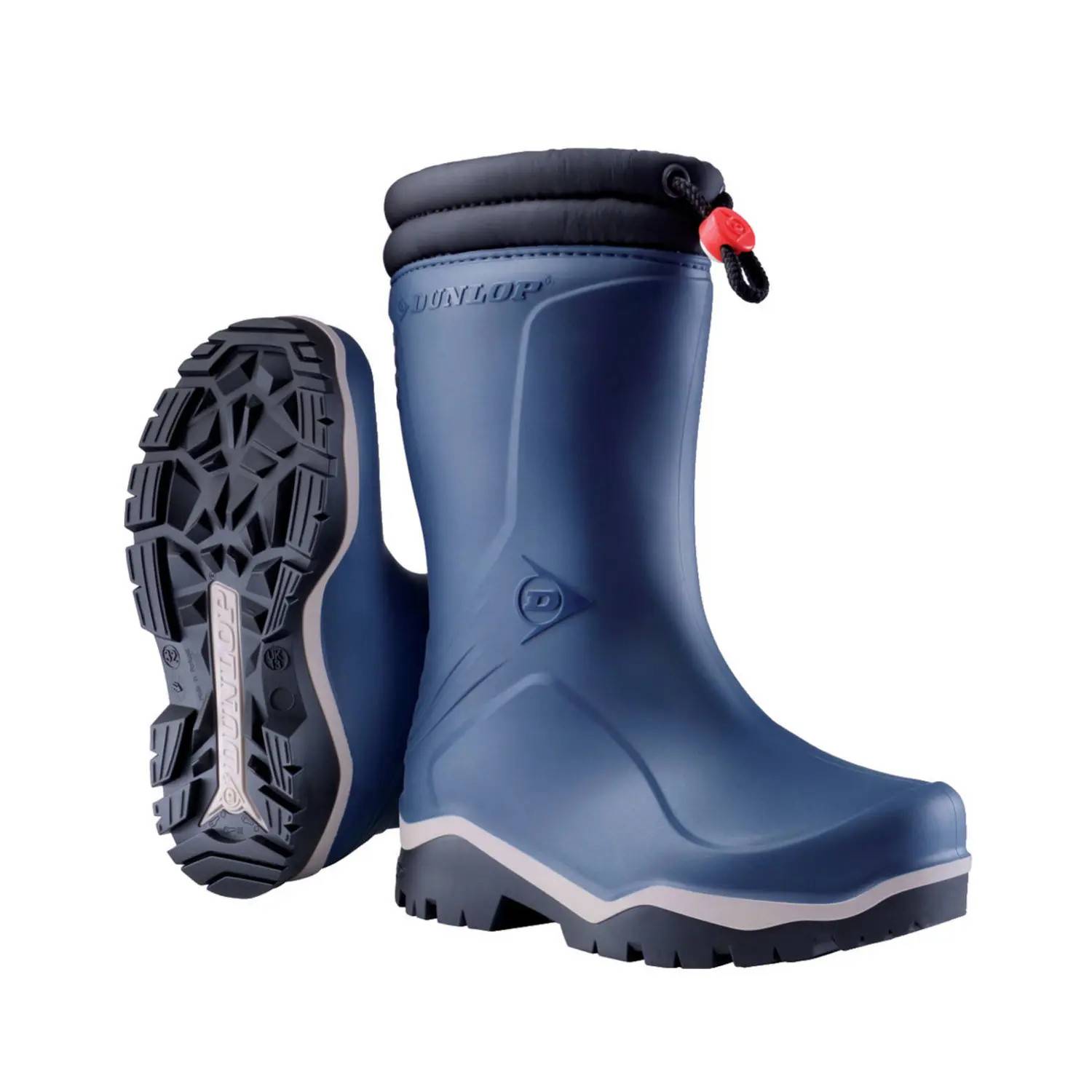 Dunlop Blizzard vinterstövlar till barn, Blå (35)