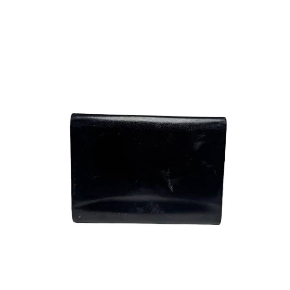 Dior Vintage Pre-owned Læder Clutch - Vintage - Dame - Sort - ONE SIZE - Læder