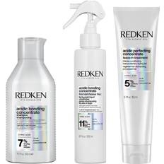 Redken Acidic Bonding Concentrate Trio for Damaged, Fine Hair