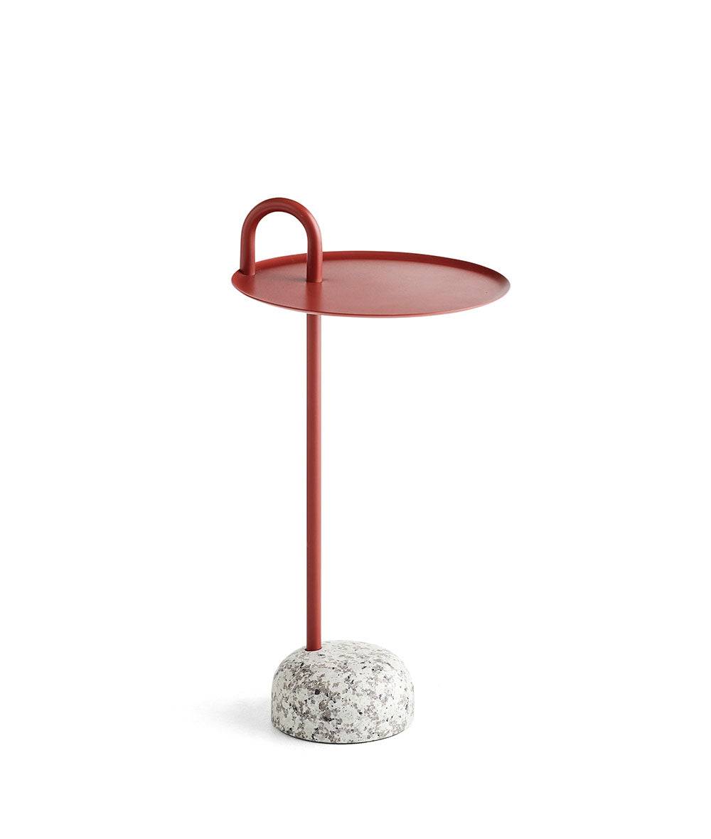 HAY Bowler-bijzettafel in Tile Rood by HAY