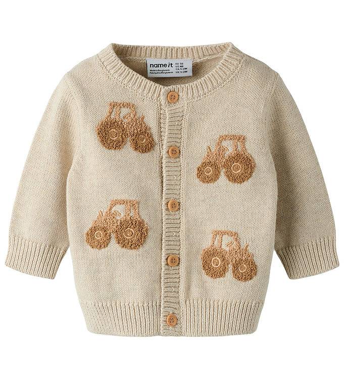 Name It Cardigan - Strik - NbmLondon - Peyote Melange/SESAME TRA - Name It - 50 - Cardigan