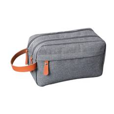 Men Toiletry Bag Oxford Cloth Multi Compartments Waterproof Makeup Storage Bag for Travel Daily