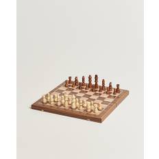 Manopoulos Walnut Chess & Backgammon