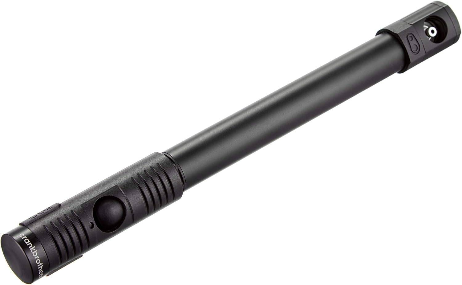 CRANK BROTHERS Click HP Pump, Vägmätare och CO2-uppblåsare, Midnight