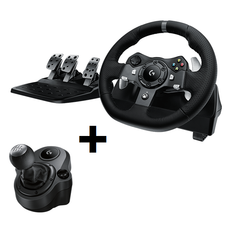 Logitech G920 Driving Force  + Driving Force Shifter Bundle For PC & XB1