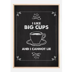I like big cups Poster (50x70 cm)