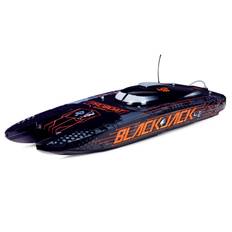 Proboat Blackjack 42" 8S Brushless Catamaran RTR: sort/orange