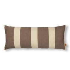 Ferm Living - Strand Cushion - Carob Brown/Parchment - Dynor & kuddar - Brun