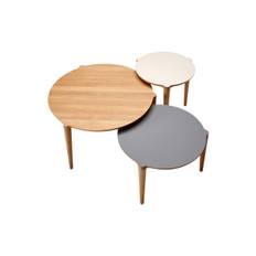 AK 510-552 Orbit sofaborde fra Naver Collection (AK 522, Elmetræ, Sort)