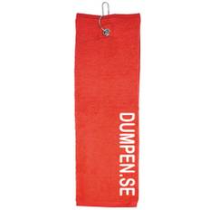 Golfhandduk | Dumpen.se - Röd - One-Size