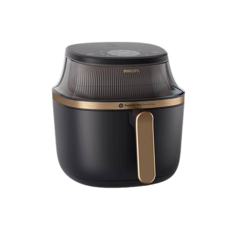 Philips 3000-serie Airfryer 6,2 L Starfish Series 5,0 Panoramavy Airfryer NA332 svart