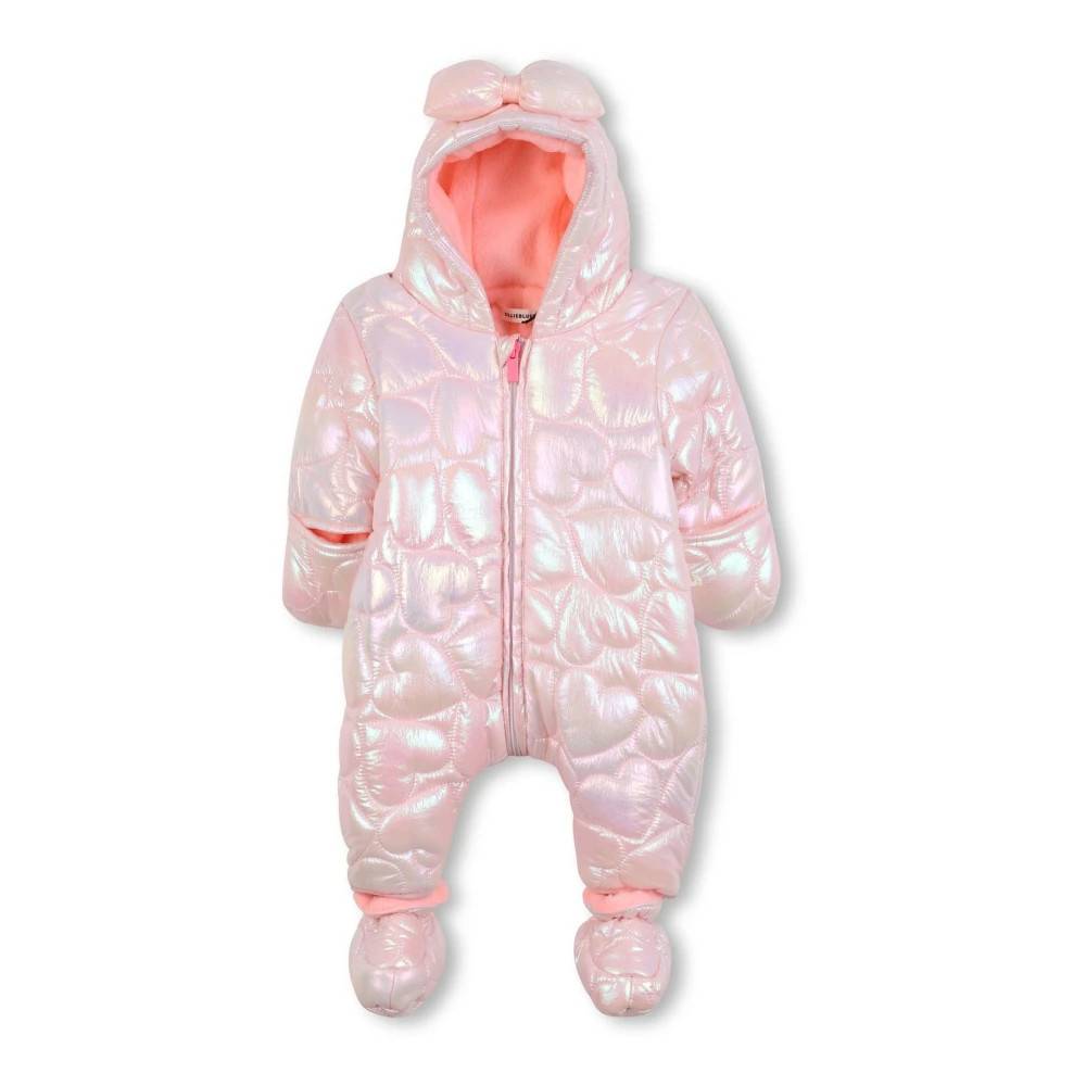 Billieblush Snow Suit - Kids - unisex - Lyserød - 62 CM - Uld