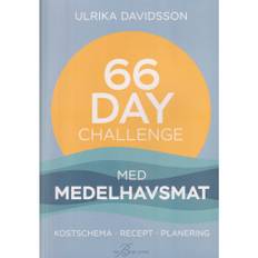 The Book Affair 66 Day Challenge med medelhavsmat (bok, danskt band)