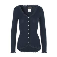 Rosemunde – Vintage Blonde Cardigan I Silke, Navy