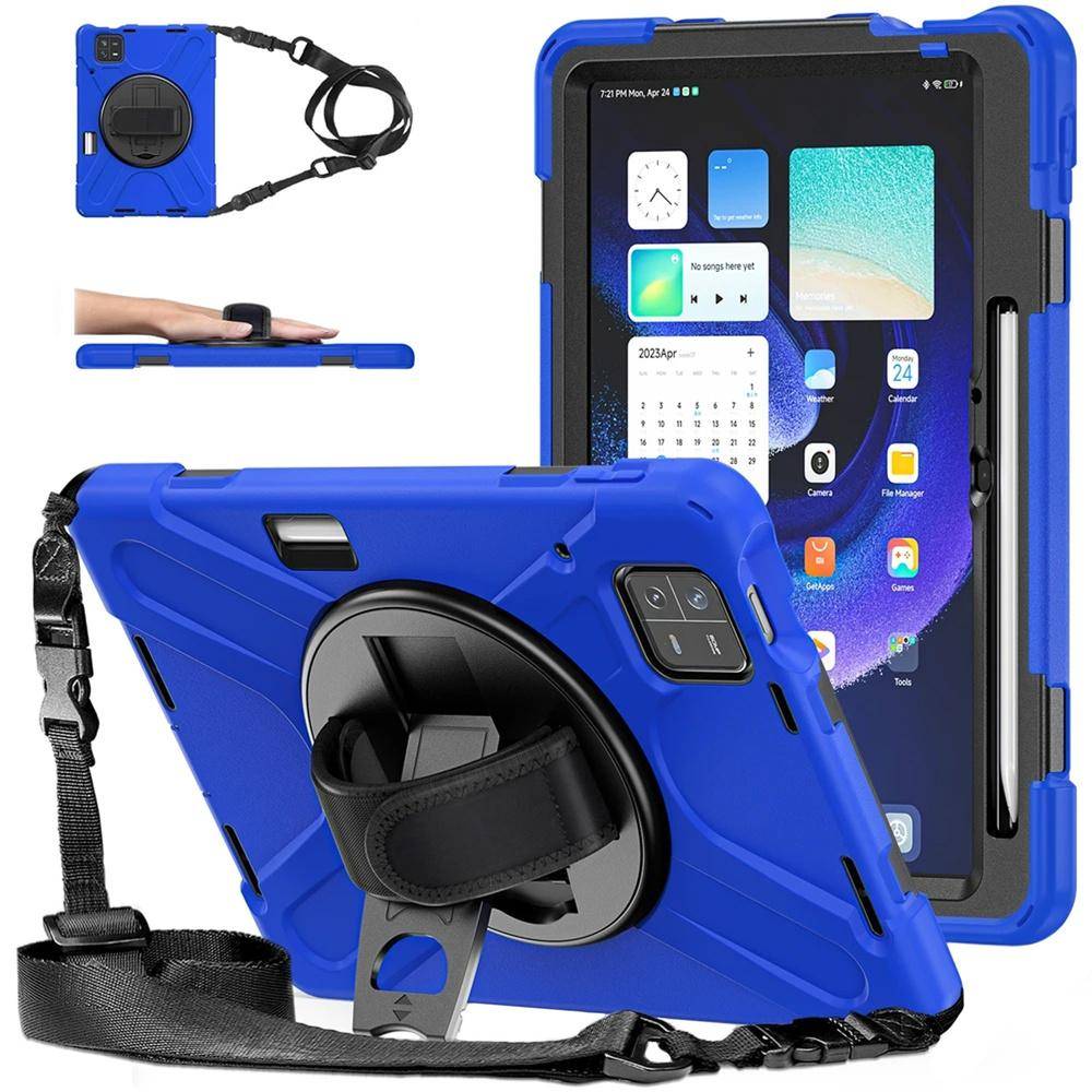 Xiaomi Mi Pad 6/6 Pro Armor Strap Case - Navy