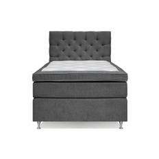 FLORENS Sängpaket 105x200 Medium Mörkgrå (+Fler val) - Kontinentalsängar