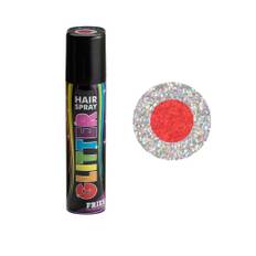 Bravehead Fries Color Hair-Spray Glitter Red 100ml (100 ml)