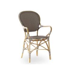 Sika Design Isabell Caféstol m/ Armlæn - Cappuchino