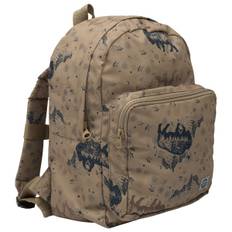 Mikk-Line - Kid's Backpack AOP - Barnryggsäck brun