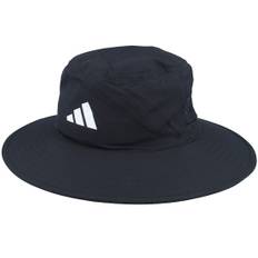 Adidas - Svart bucket Hatt - Wide Brim Golf Hat Black Bucket @ Hatstore