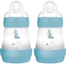 MAM Easy Start Anti-Colic 160 ml Blue 2 st