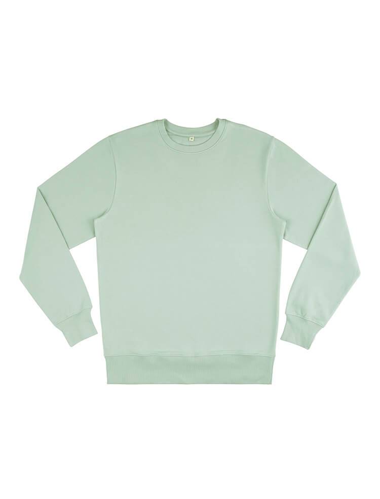 Organic Cotton Sweatshirt: Earth Positive - XS / Light Mint (XS)