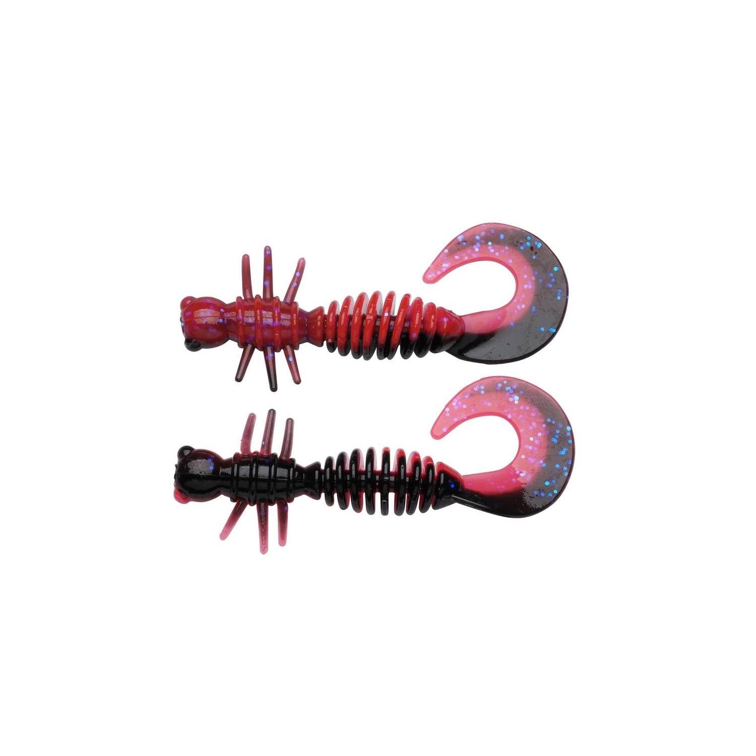 Powerbait Curley 40mm - Salmon Egg Red/Black