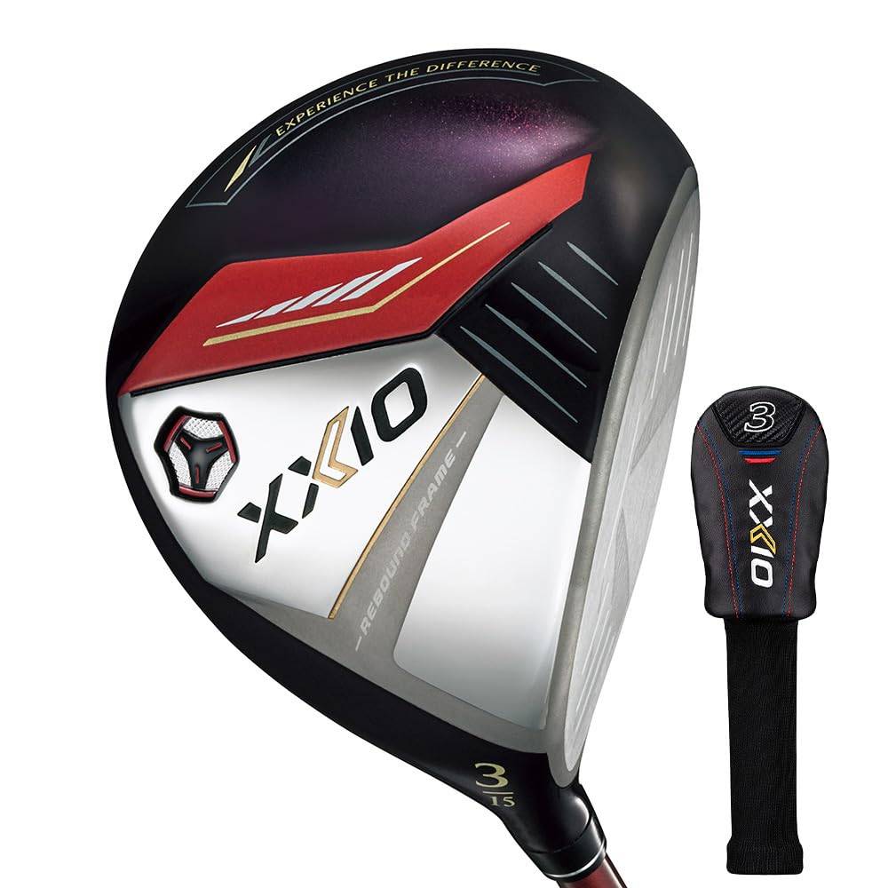 DUNLOP Fairway Wood XXIO Thirteen MP1300 Shaft Carbon Right Red Loft 20 degrees Count 7 S Men's Angle # Flex röd