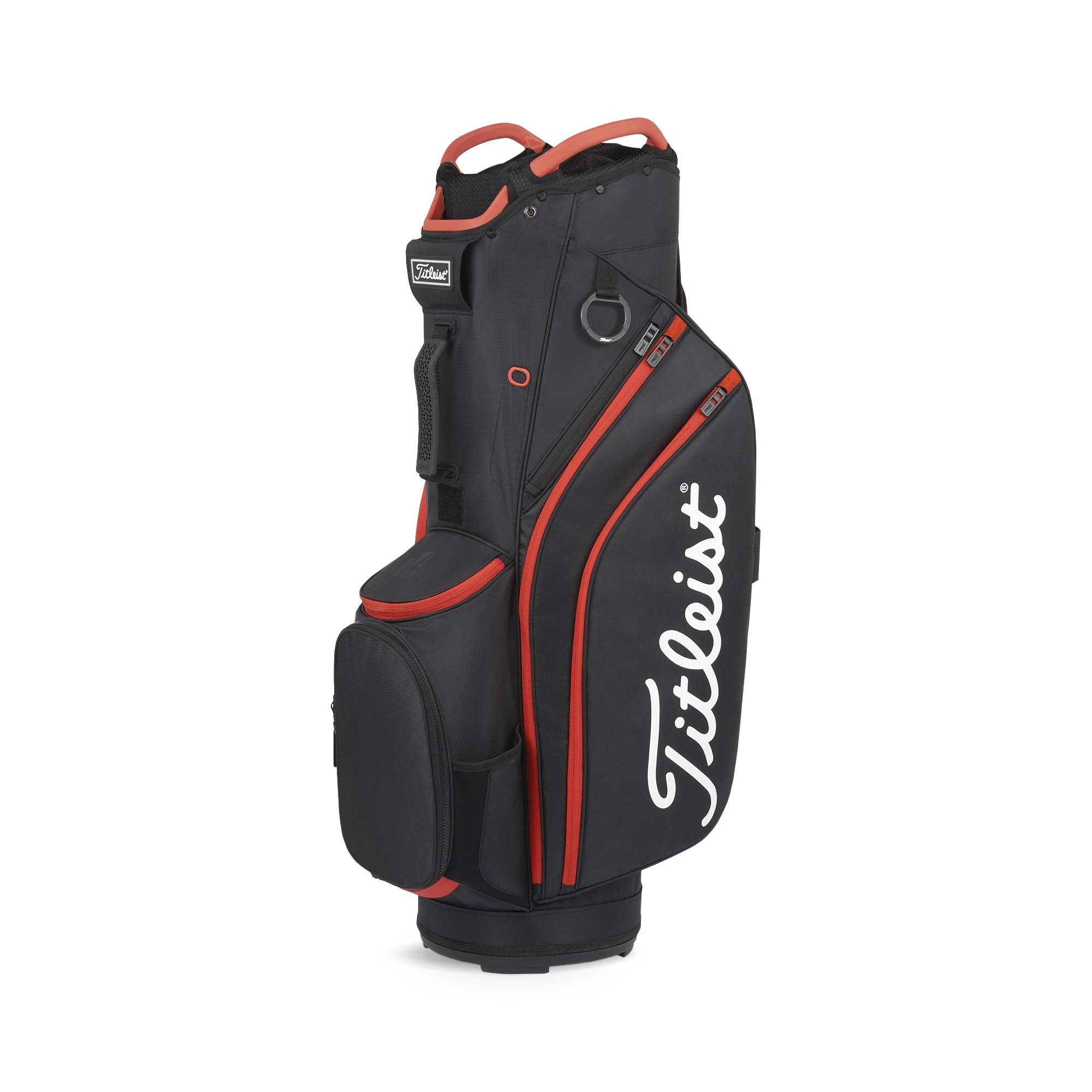 Titleist Cart 14 vagnbag - svart/röd