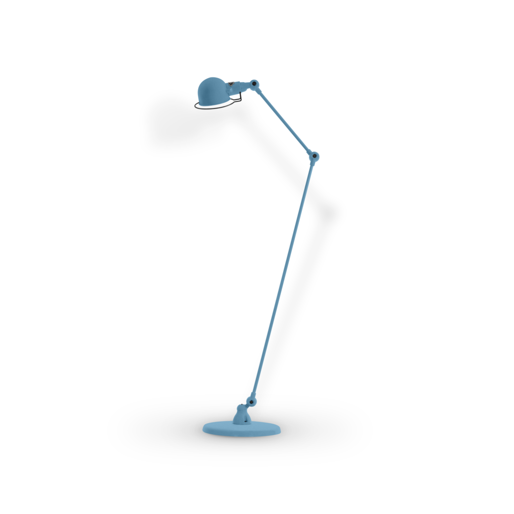 Signal SI833 gulvlampe fra Jieldé - Pastel blue / Mat