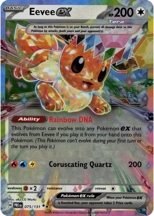 Eevee ex - 075/131.