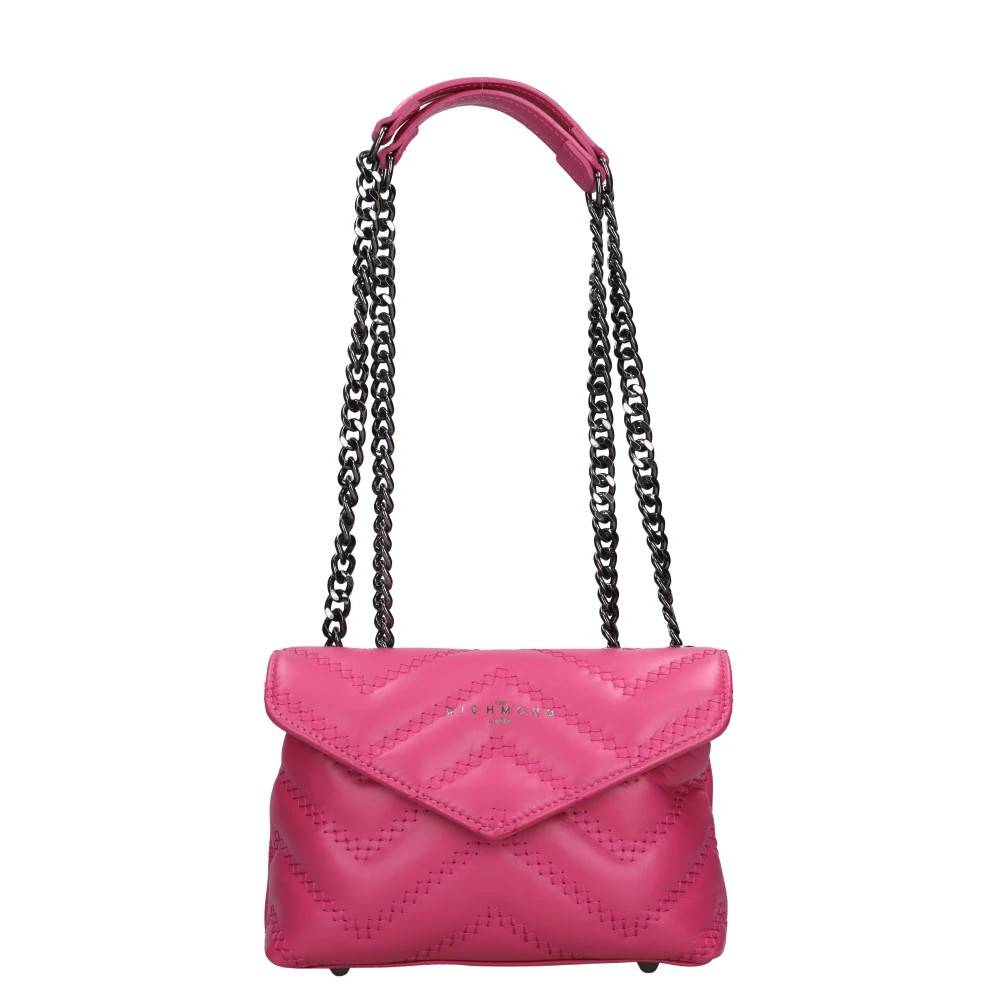 John Richmond W-1030 Skuldertaske - Tasker - Dame - Lyserød - ONE SIZE - Uld