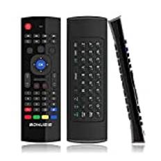 Q97C Air Mouse 2,4 G IR-fjärrkontroll – universell luftmus med tangentbord för Android TV-box, HTPC, IPTV, Smart TV, PC, projektor, bärbar dator och mediaspelare