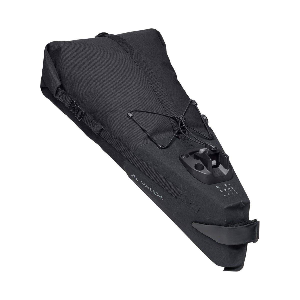 Sadelväska Vaude Trailsaddle L Black 10 Liter - Svart