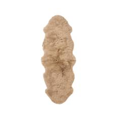Gently fårskinn amber 160 cm - Beige/Brun