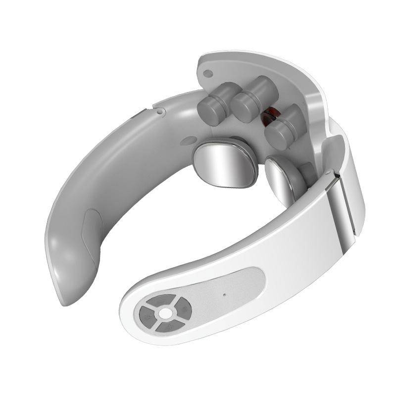 Instrument Massager Intelligent Puls Varm Kompress Nacke Fysioterapi Instrument Elektrisk Cervikal Kotpelare Massager Vibration Nackskydd English